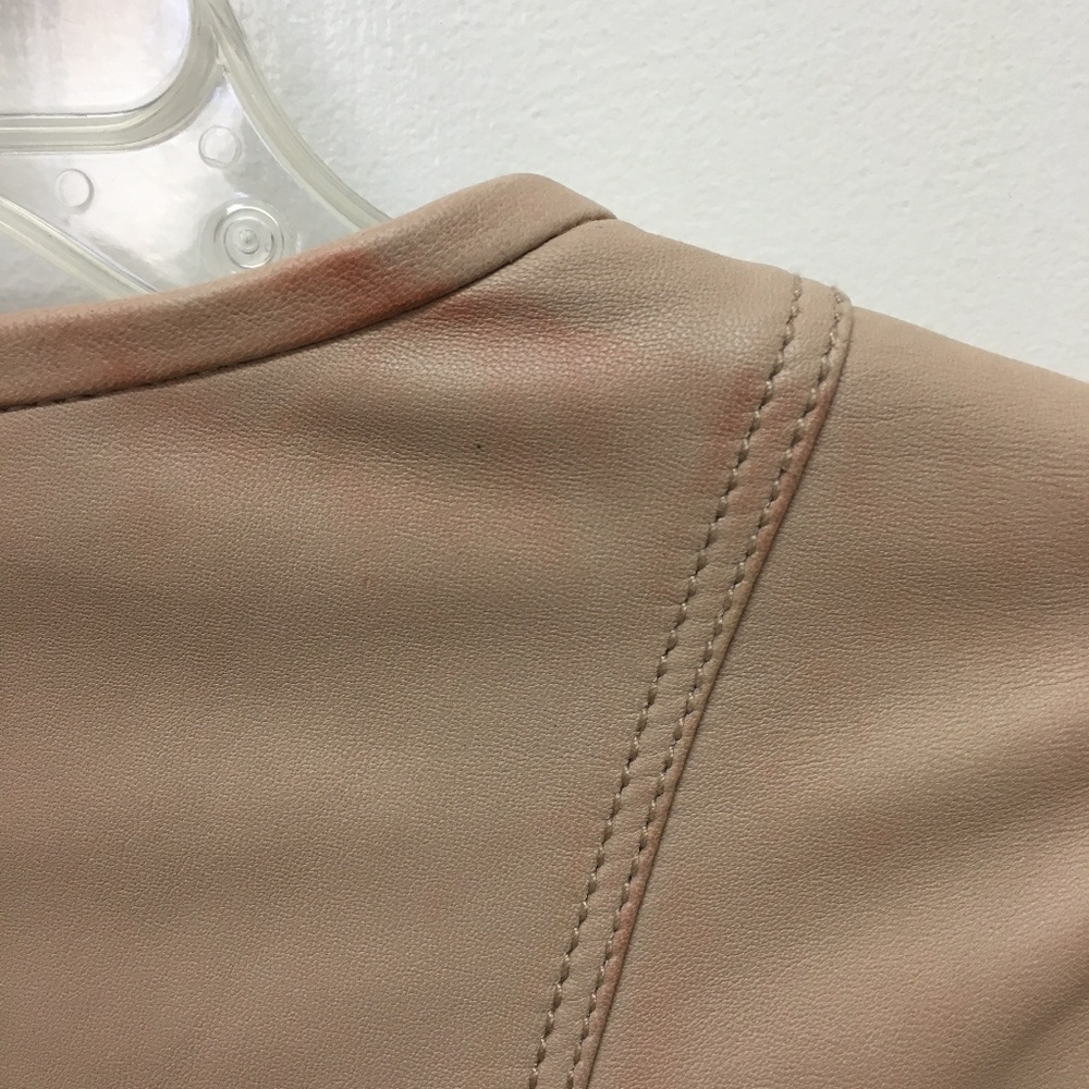 Marissa Webb Lamb Leather Shane Peplum Jacket - Picture 10 of 13